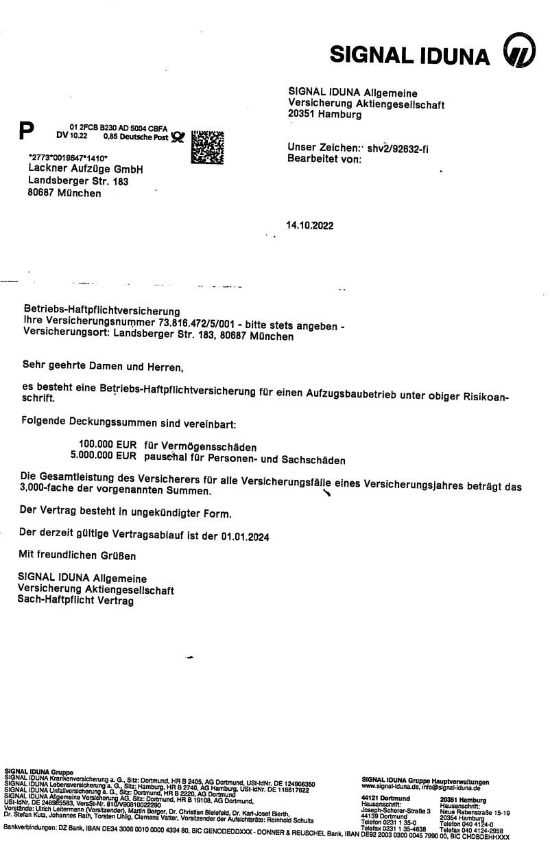 Downloads Lackner Aufzüge GmbH